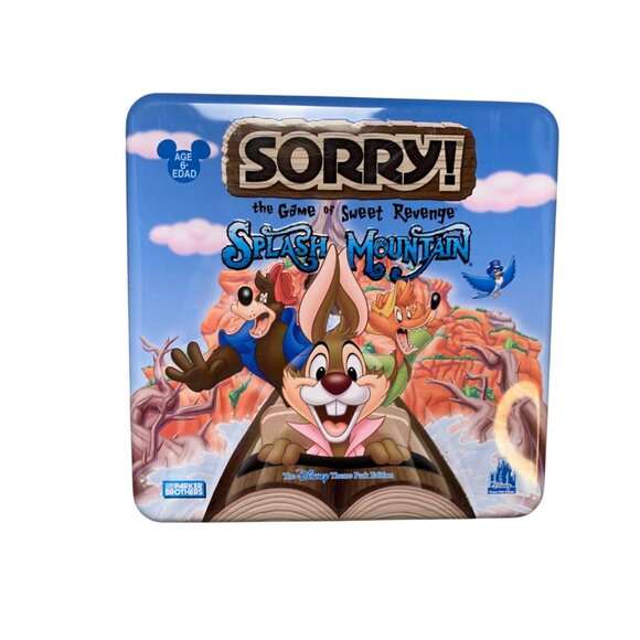 Sorry! The Game of Sweet Revenge Splash Mountain Edition Disney Theme Park 2005 - Picture 1 of 9